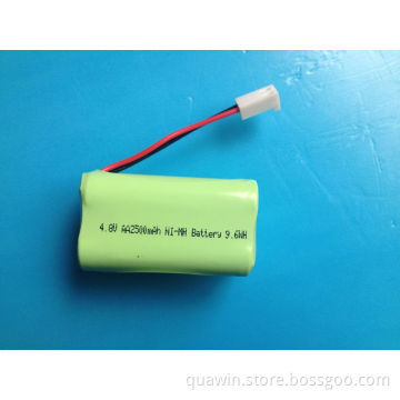NiMH Rechargeable Battery Pack 4.8V AA (2500mAh)